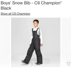 Boys' Snow Bib